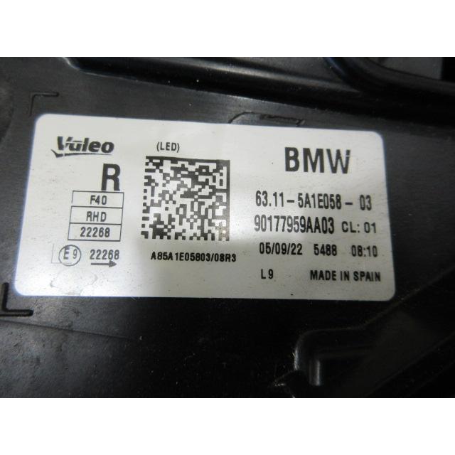 良品 BMW 1シリーズ F40 純正 LED 右 ヘッドライト 63.11-5A1E058-03