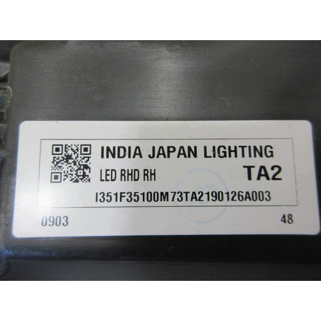 良品 スズキ ジムニー ノマド JC74W 純正 LED 右 ヘッドライト IJL 100