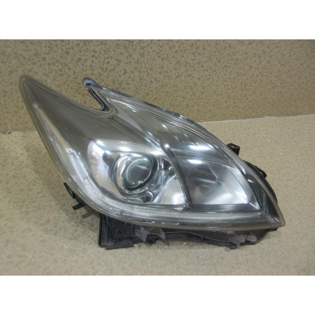トヨタ プリウス ZVW30 後期 純正 HID 右 ヘッドライト 刻印：モ 81145