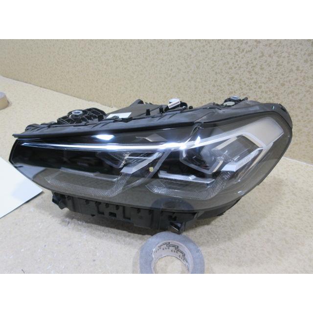 良品 BMW X3 X4 G01 G02 後期 純正 LED 左 ヘッドライト 63115A0E5F8の画像