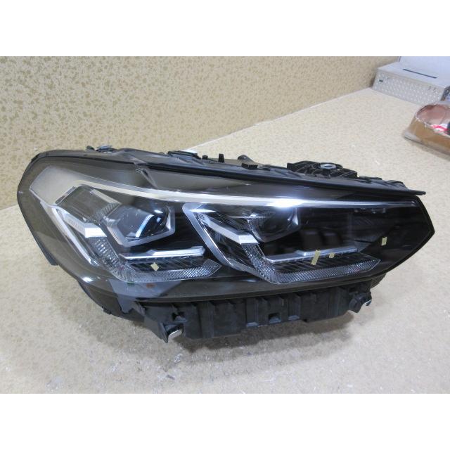 良品 BMW X3 X4 G01 G02 後期 純正 LED 右 ヘッドライト 63115A0E5F7の画像