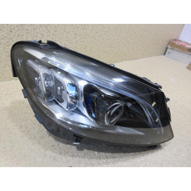良品 メルセデス・ベンツ Cクラス W205 後期 純正 MULTI BEAM LED 右