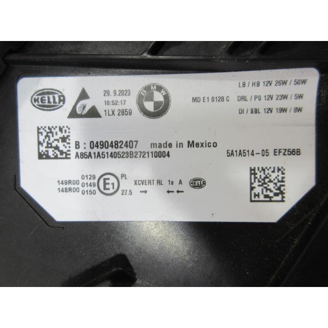 良品 BMW 3シリーズ G20/G21 LCI 後期 純正 LED 右 ヘッドライト