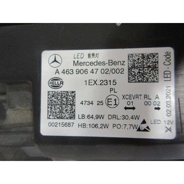 良品 メルセデス・ベンツ Gクラス W463A 純正 LED 左 ヘッドライト