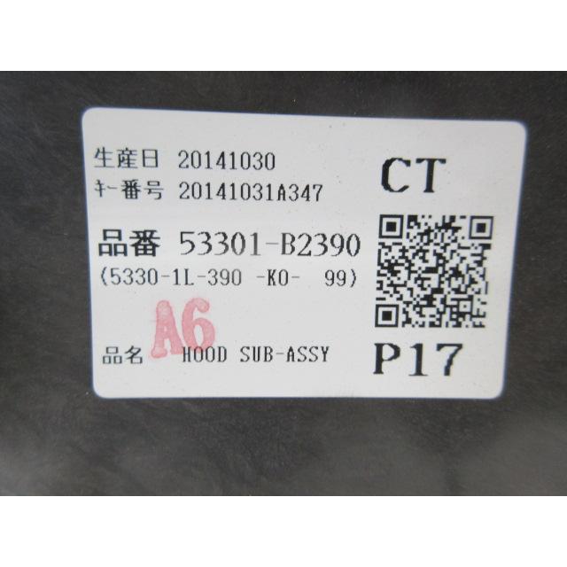 ダイハツ タント カスタム LA600S/LA610S 純正 ボンネット フード
