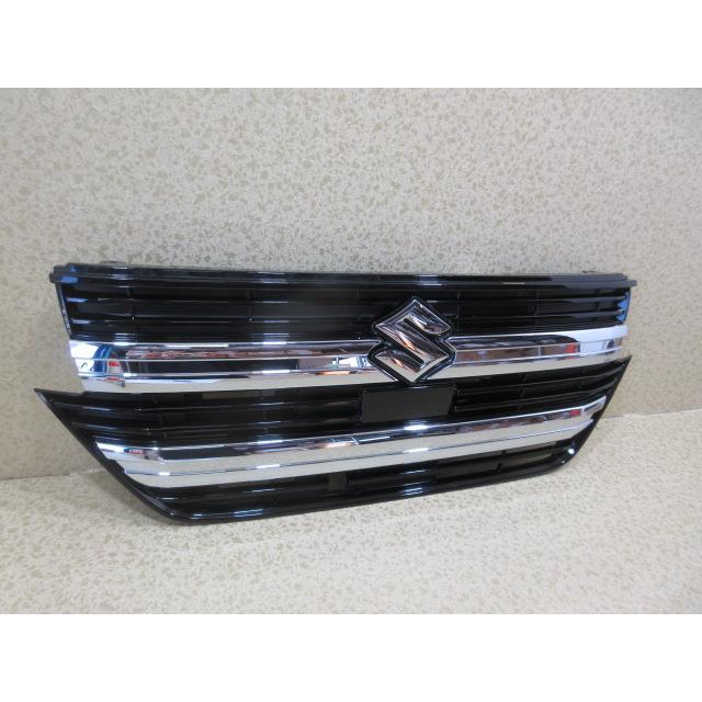 新型スペーシアカスタム　MK54純正カスタムグリル 良品 スズキ スペーシア カスタム MK54S/MK94S 純正 フロント