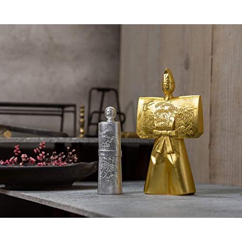 銀雅堂 立雛 屏風セット＿置物 ひな祭り 雛人形 高岡銅器(たちびなびょうぶせっと) 屏風 敷台 男雛 銀雅堂 高岡銅器 本体 女雛