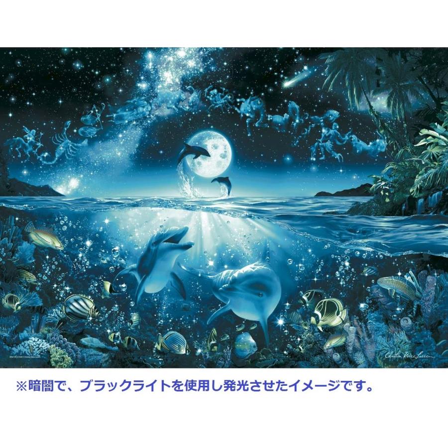 3000ピース 光るジグソーパズル 究極パズルの達人 ラッセン 星に願いを スモールピース(73x102cm) ラッセン