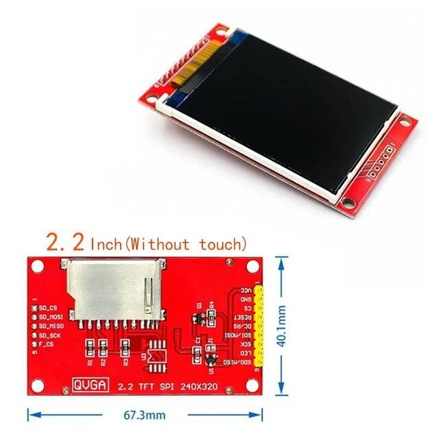 1.44/1.8/2.0/2.2/2.8 インチ tft カラースクリーン lcd ディスプレイモジュール駆動 ST7735 ILI9225 ILI9｜mkshopsjapan｜10