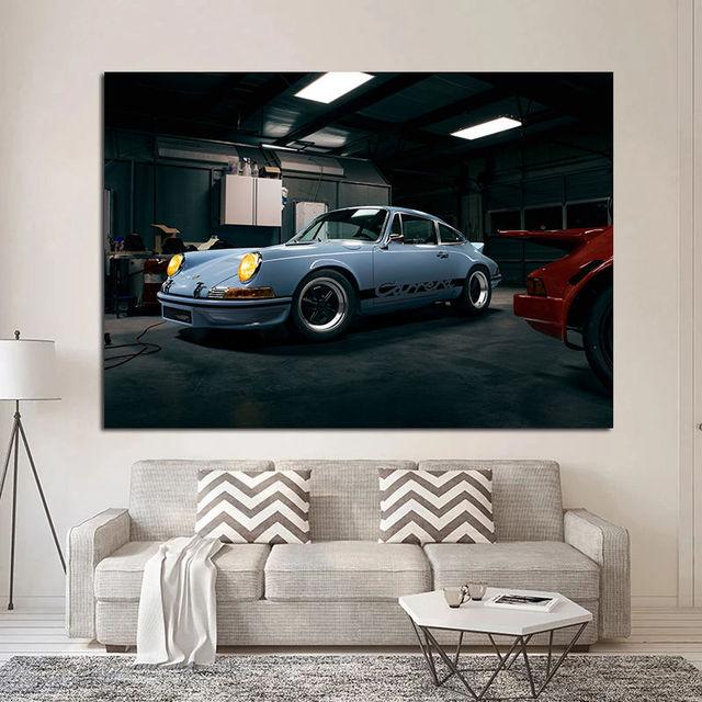 家の装飾のための豪華なキャンバスの絵,自動車のためのヴィンテージのポスター｜mkshopsjapan｜12