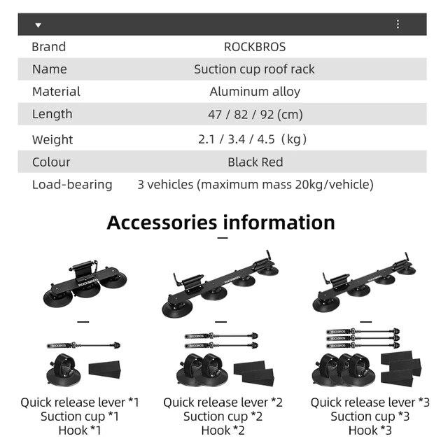 Rockbros-マウンテンバイク,車,キャリア,クイックハブインストール,オフロード車用の自転車ラック｜mkshopsjapan｜11