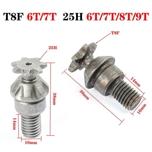 47cc 49cc 25h 6t 7t 8t 9t歯/T8F 6t 7tクラッチドラムギアボックスフロントチェーン2ストロークエンジン用ポケットバイク｜mkshopsjapan｜09