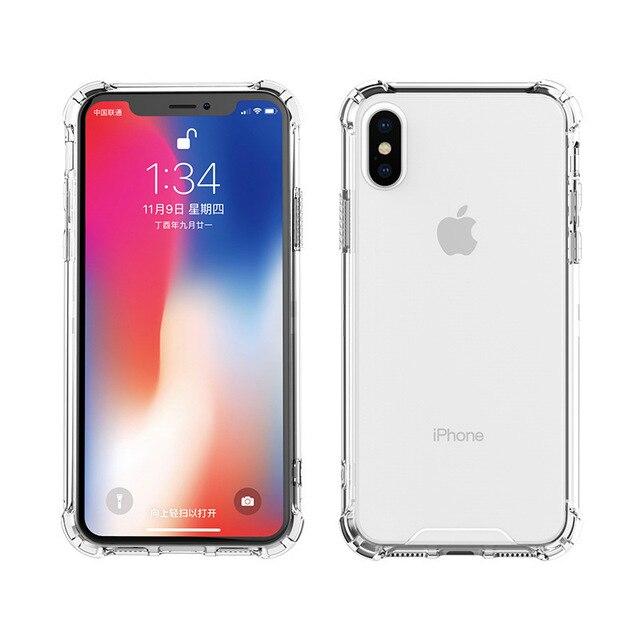 透明耐衝撃ケースiphone 14プラス13プロマックス12ミニxs xr × 8 7 6sカバー落下防止バッファ電話バンパーソフトキャパ｜mkshopsjapan｜21