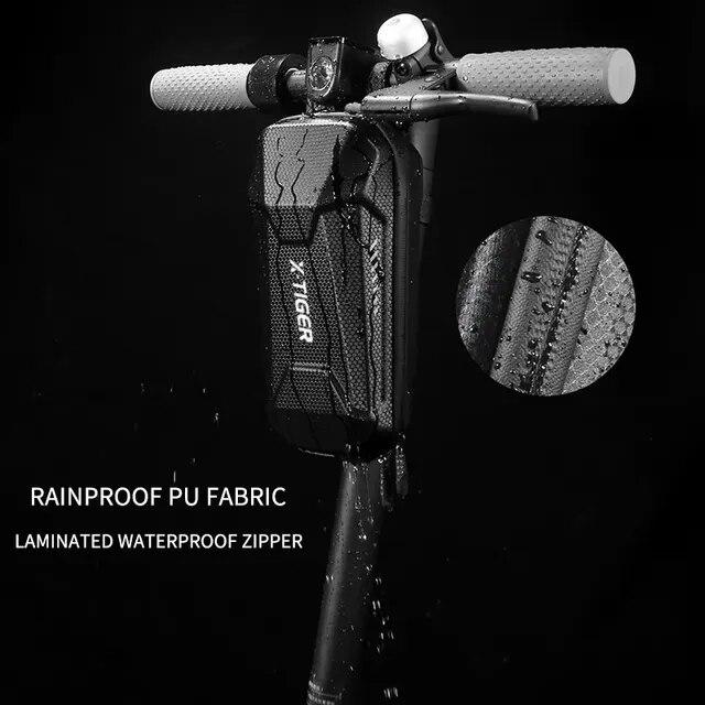 X-TIGER Handlebar Bag 2L Waterproof Cycling Electric Scooter 3DシェルShockproo｜mkshopsjapan｜04