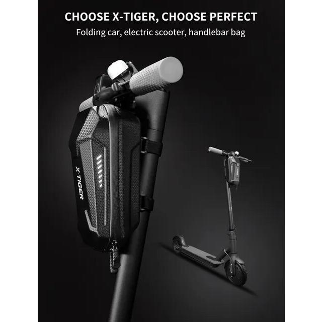 X-TIGER Handlebar Bag 2L Waterproof Cycling Electric Scooter 3DシェルShockproo｜mkshopsjapan｜08