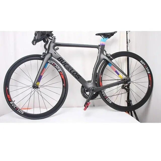 バックル-クイックリリース自転車ホイールセット,700c,40mm, 24穴,ロードホイール,フロント9x100,リア10*130,サイクリングパーツ｜mkshopsjapan｜03