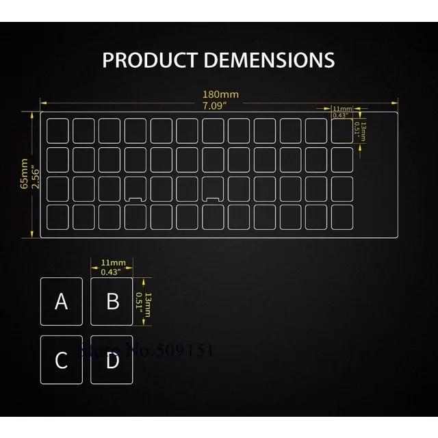 キーボードステッカー英語ヘブライ語ロシア手紙アルファベットレイアウトステッカーラップトップ Hp 、 Dell 、 Asus ノートパソコン Mac｜mkshopsjapan｜19