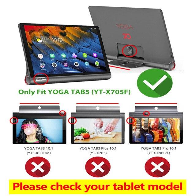 Lenovo yoga tab 5 2019 10.1用強化ガラスプロテクター,スマートタブYT-X705f用タブレットスクリーンプロテクター｜mkshopsjapan｜08