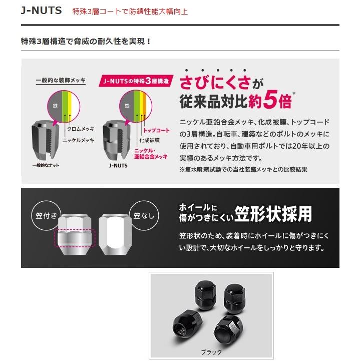 ブリヂストン 18インチ ホイールセット美容品(ナット付き) 送料無料] [ブリヂストン] [J-NUTS] [ホイールナット] [16個] [M12×P1
