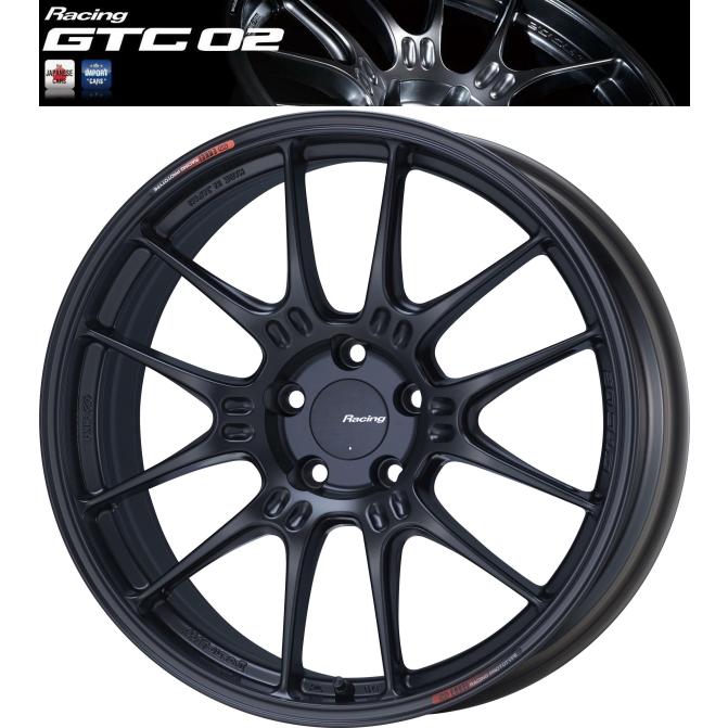 納期注意 業販品 直送品 ENKEI Racing GTC02 17インチ 9J+35 5-114.3 