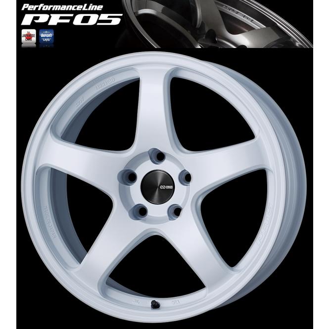 納期注意 業販品 直送品 ENKEI Performance Line PF05 17インチ 9J+40 