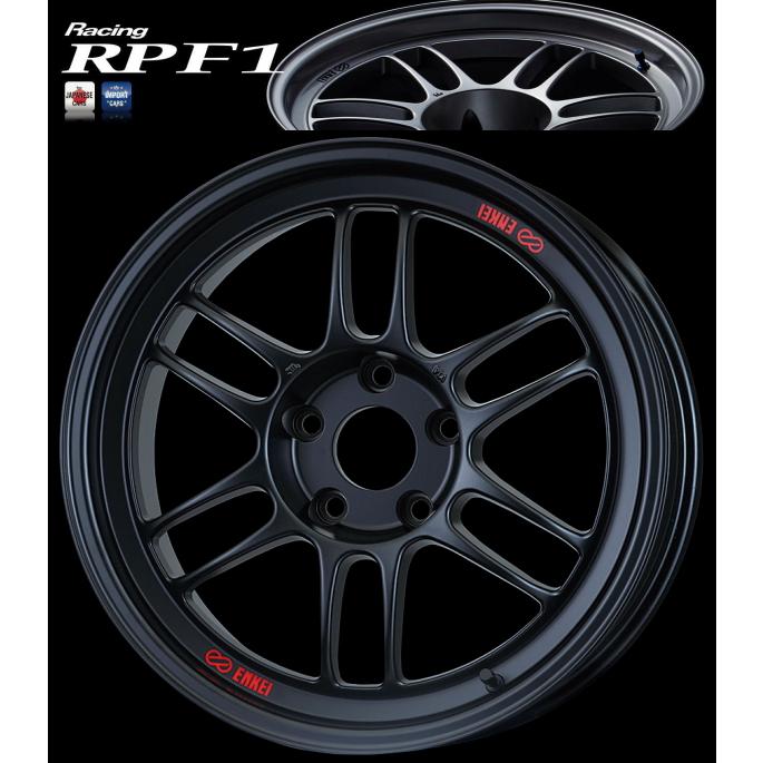 ENKEI RPF1 15インチ 7J+35 4-100 4本セット 納期注意 業販品 直送品 ENKEI Racing RPF1 15インチ 7J+35 4