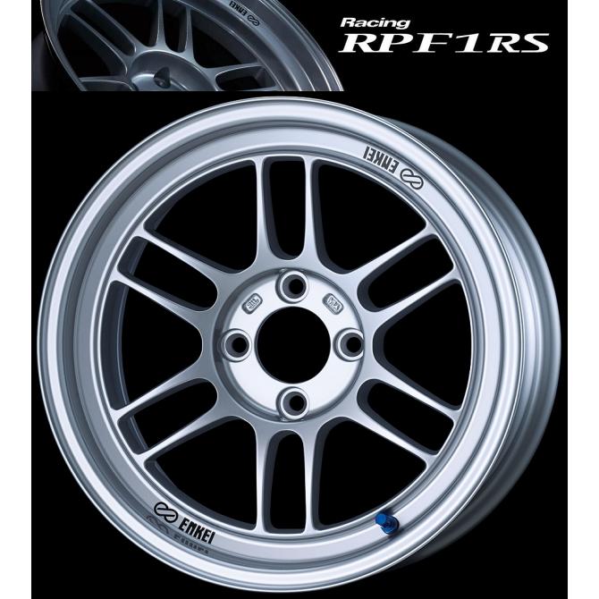 納期注意 業販品 直送品 ENKEI Racing RPF1RS 15インチ 8J+28 4-100 