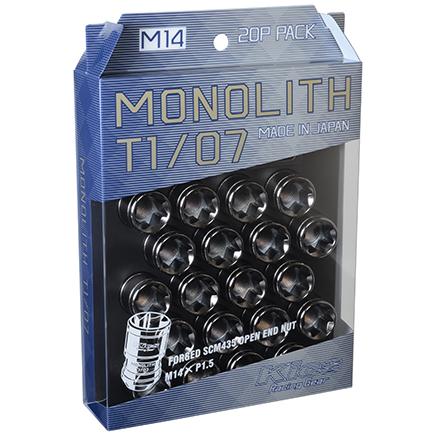 送料無料 KYO-EI 品番:MN04GK Kics MONOLITH T1/07 [M14 x P1.5