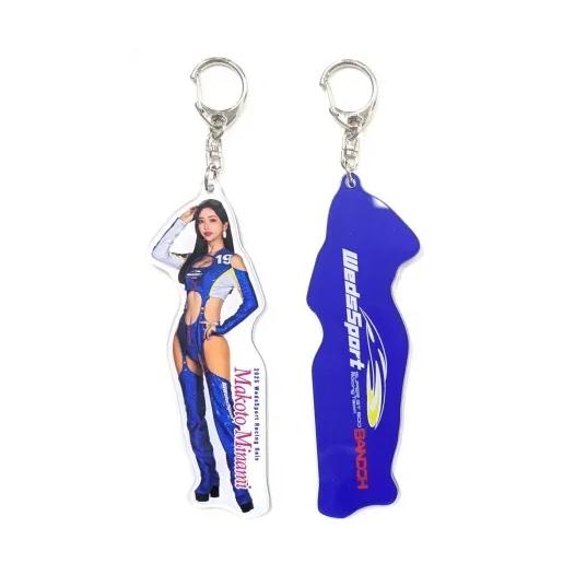 スーパーGT ウェッズスポーツ 南真琴 アクリルキーホルダー 送料無料 ウェッズ WedsSport BANDOH Racing Ambassador acrylic