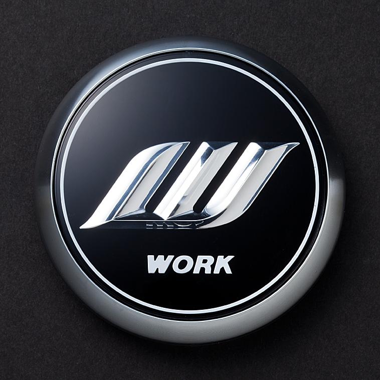 送料無料 新品 正規品 WORK センターキャップ 4枚 [No.120224 