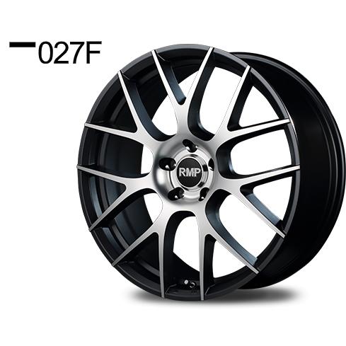 業販限定販売 新品 17インチ RMP 027F 7J+50 5-100 特選タイヤ 215/45R17 4本セット [セミグロスガンメタ] [アールエムピー] [夏タイヤ]