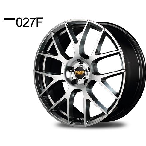 [業販限定販売] [新品]18インチ RMP 027F 7J+48 215/45R18 ラフェスタ 4本SET [HMC/ミラー] [アールエムピー]