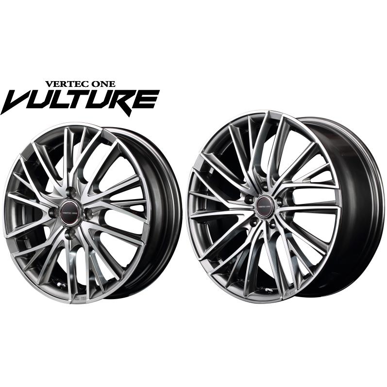 [業販限定販売] [新品] [19インチ] [VERTEC ONE VULTURE] [8J+38] [235/35R19] [マークXジオ] [4本セット] [ヴァーテック] [MID]