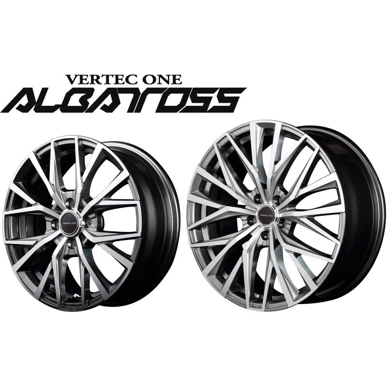 [業販限定販売] [新品] [18インチ] [VERTEC ONE ALBATROSS] [8J+42] [235/55R18] [レクサス NX/ハリアー] [ヴァーテック] [MID]