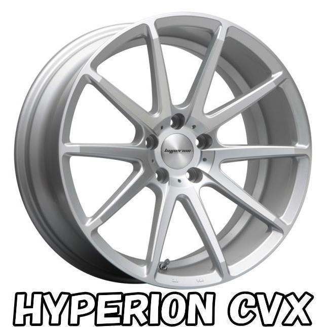 [業販限定販売] [新品] [18インチ] [HYPERION CVX] [8J+45] [225/50R18] [スカイライン] [ハイペリオン] [シルバー] [MLJ]