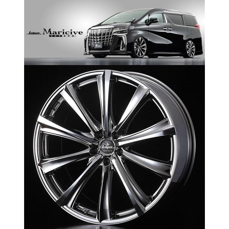 [業販限定販売] [新品] 21インチ Kranze Maricive 309EVO 8.5J+35 245/35R21 ヴェルファイア [4本セット] [クレンツェ] [マリシーブ] [SBC]