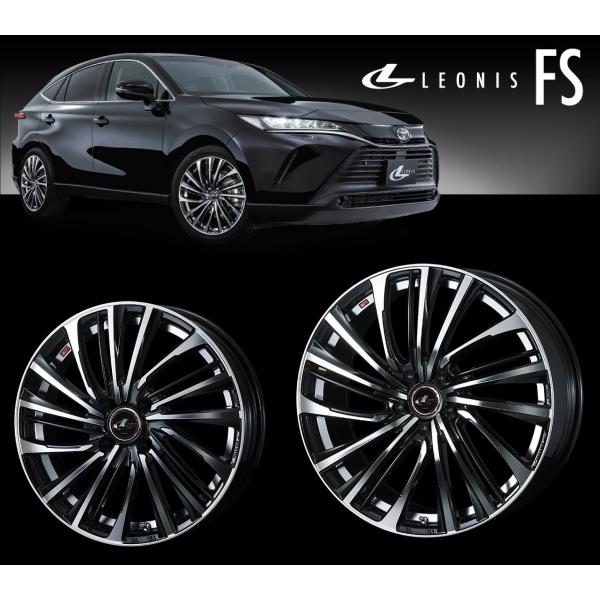 [業販限定販売] [新品] [20インチ] [LEONIS FS] [8.5J+52] [245/40R20] [セダン/ミニバン/SUV/RV] [4本SET] [レオニス] [PBMC] [weds]