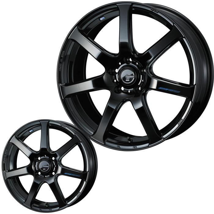 18インチ 5穴 112 8J LEONIS NAVIA 07 PBK ホイール単品 4本セット : d 