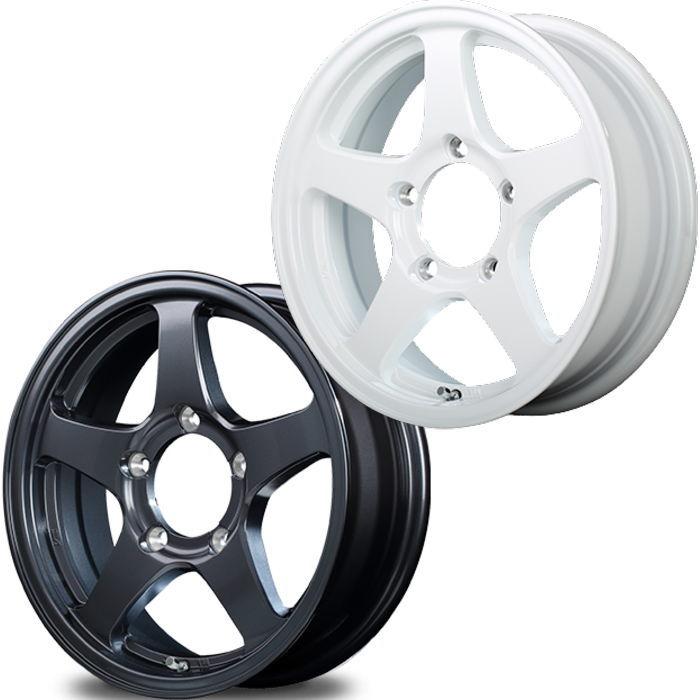 ジムニー等 16インチ 5穴 139.7 5.5J Off Performer RT-5N+2 ダーク 