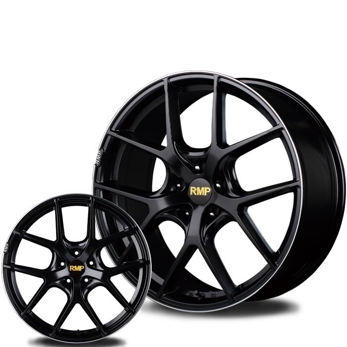 ホイール単品 4本セット 17インチ 外車 輸入車専用 Rmp 025f セミグロスブラック タイヤ ホイール専門店 ミクスト 通販 Paypayモール