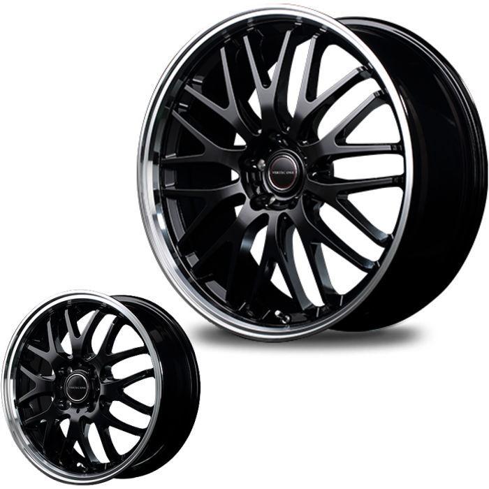 ホイール単品 4本セット 15インチ 軽自動車用 Vertec One Exe10 グロッシーブラック タイヤ ホイール専門店 ミクスト 通販 Paypayモール