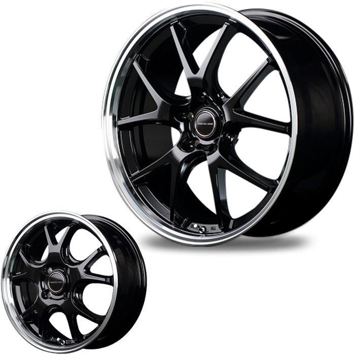 ホイール単品 4本セット 15インチ 軽自動車用 Vertec One Exe5 グロッシーブラック タイヤ ホイール専門店 ミクスト 通販 Paypayモール