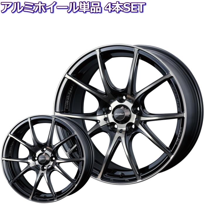 16インチ 4穴 100 6.5J WedsSport SA-10R ZBB ホイール単品 4本 16インチ 4穴 100 6.5J WedsSport SA-10R ZBB ホイール単品 4本