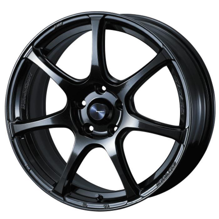 WEDS 17インチ 4穴 100 6.5J WedsSport SA-75R HBC2 ホイール単品 4本 