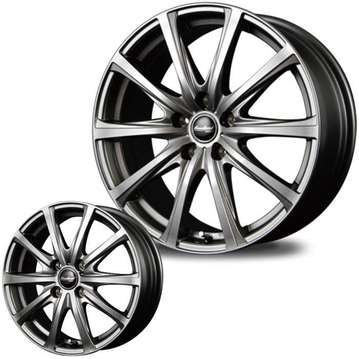 15インチ PCD100 4H 5.5J＋50(※ホイールのみ販売です)
