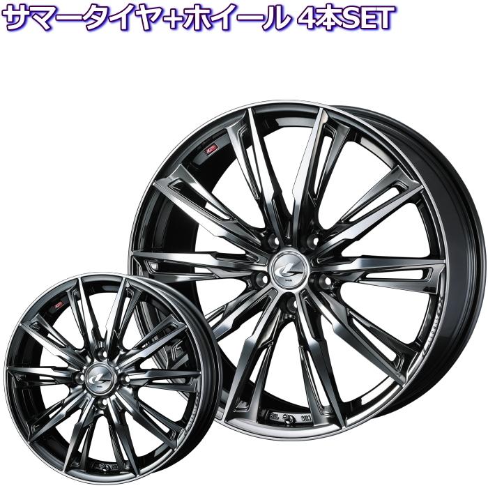 楽天ランキング1位 16インチ 185 55r16 レオニス Gx ブラックメタルコート ミラーカット 4穴コンパクトカー用 サマータイヤ ホイール 4本セット 驚きの安さ Gyrosgymnastics Com