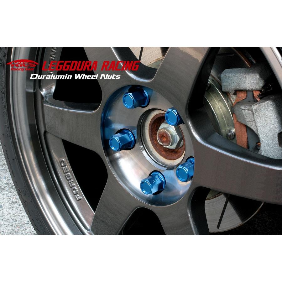 KYO-EI LEGGDURA RACING ホイールナット 20個 全8色 M12×P1.25/P1.5 19HEX｜mkst｜05