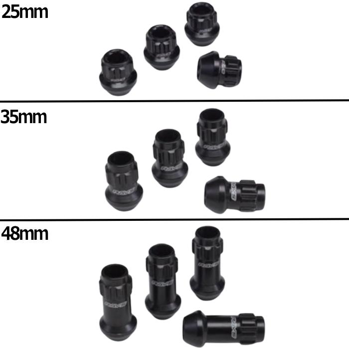 RAYS RAYS/レイズ レーシングロックナット単品 L25 L35 L48 M12×P1.25