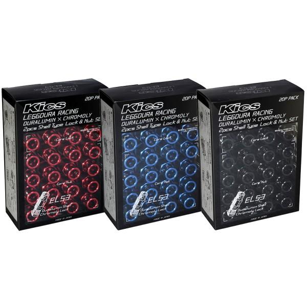 KYO-EI LEGGDURA RACING Shell Type Lock + Nut Set EL53 ロック KYO-EI LEGGDURA RACING Shell Type Lock + Nut Set EL53 ロック