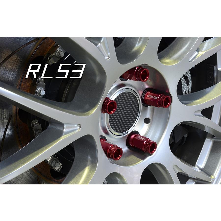 KYO-EI LEGGDURA RACING Shell Type Lock + Nut Set RL53 ロックナット付属 20個セット 全4色  M12×P1.25/P1.5